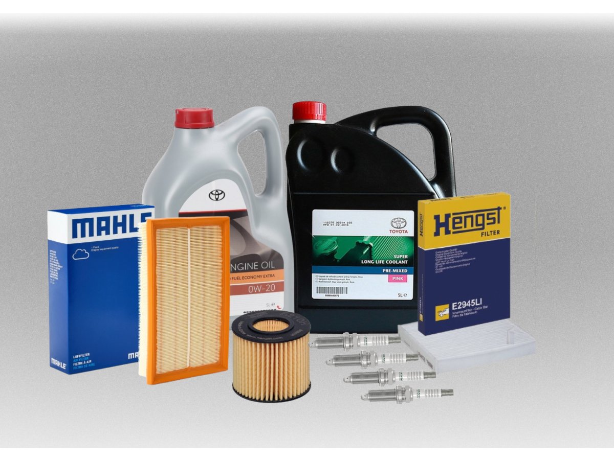 Pachet Revizie Mare – Toyota Auris Hybrid (E180) & Prius 3 (Motor 1.8 Hybrid) Ulei 0W - 20