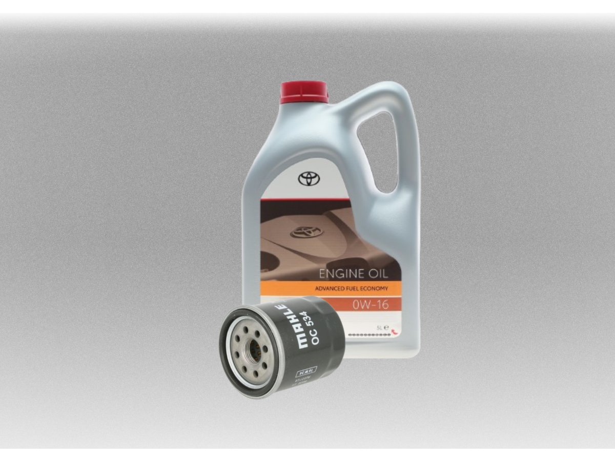 Pachet Revizie Mica Toyota Corolla E210 ( AN 2019 - PREZENT ) Motorizare 1.8 Hybrid Ulei 0W-16